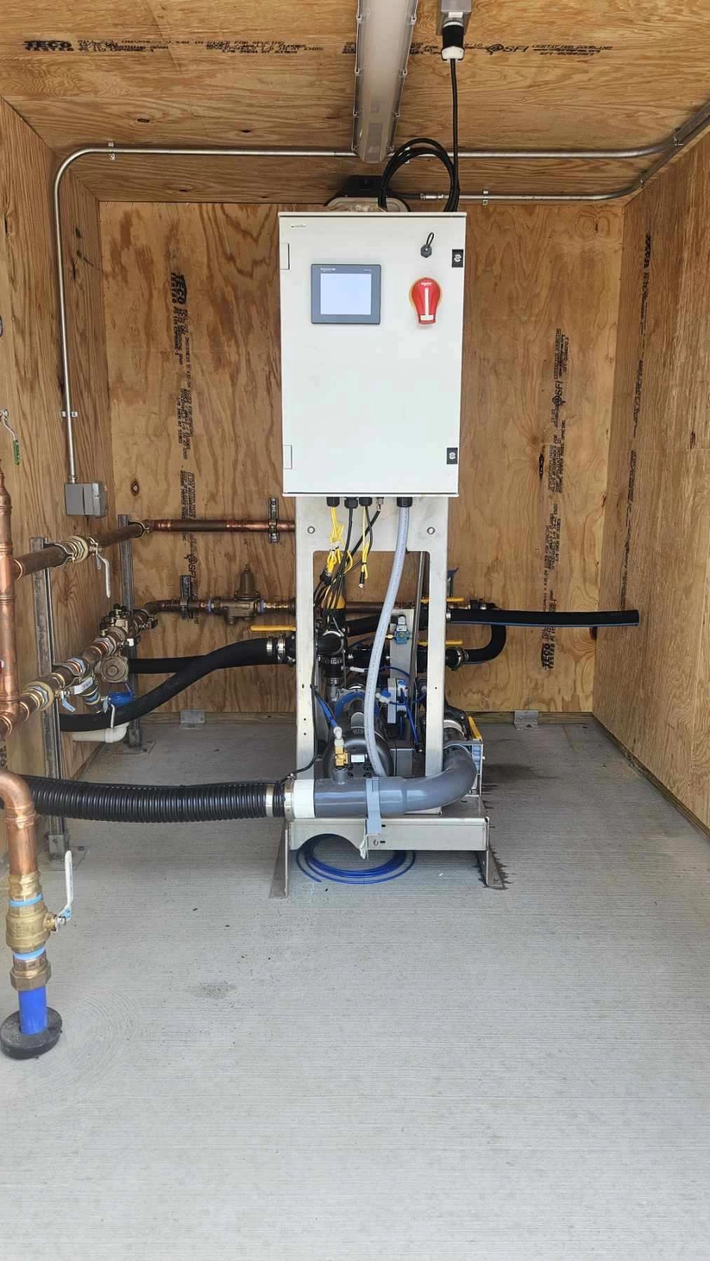 Automated production control panel